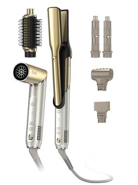 Shark Glam Hair Styler in Gold